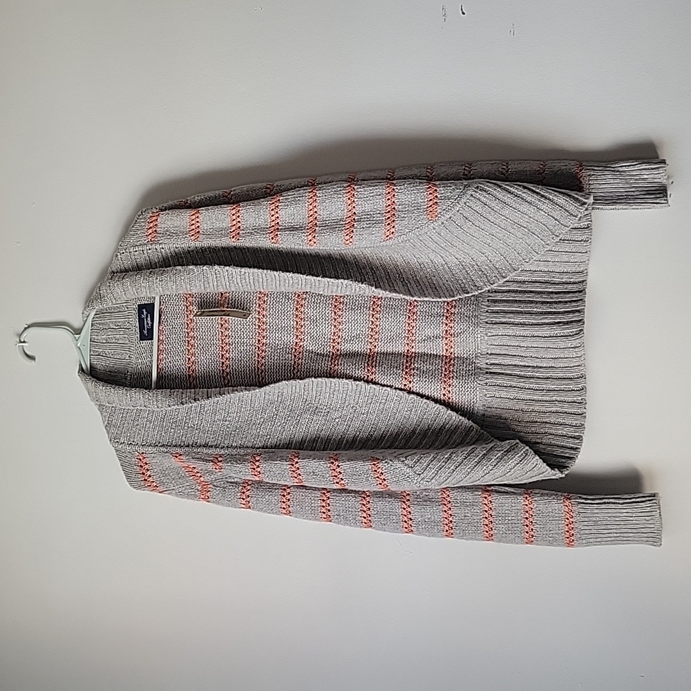 Knitted Open Cardigan